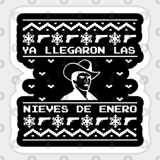 Chalino ugly XMAS Sticker by TrikoCraft